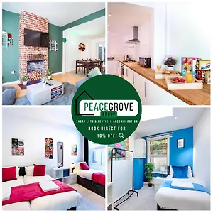  Apartment Three Bedroom House By Peacegrove Homes Short Lets & Serviced With Free Wifi & Pet Friendly